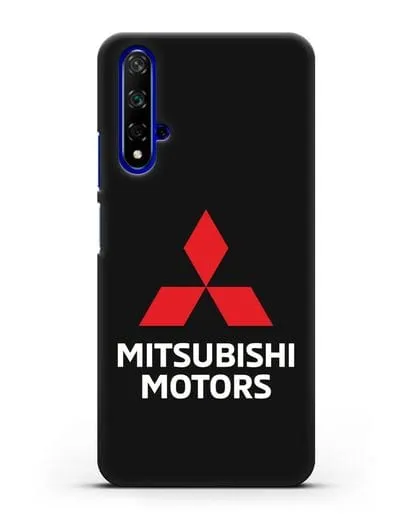 Чехол с надписью Mitsubishi Motors силиконовый для Honor 20