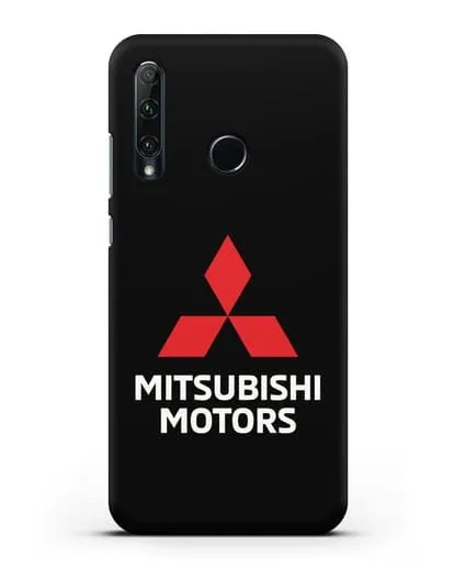 Чехол с надписью Mitsubishi Motors силиконовый для Honor 20e