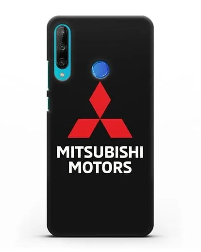 Чехол с надписью Mitsubishi Motors силиконовый для Honor 9C