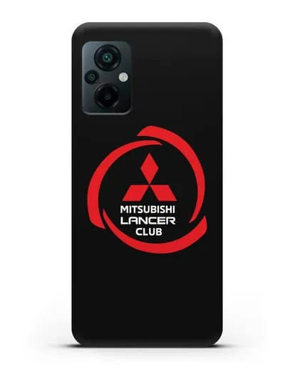 Чехол Mitsubishi Lancer Club силиконовый для Xiaomi Poco M5