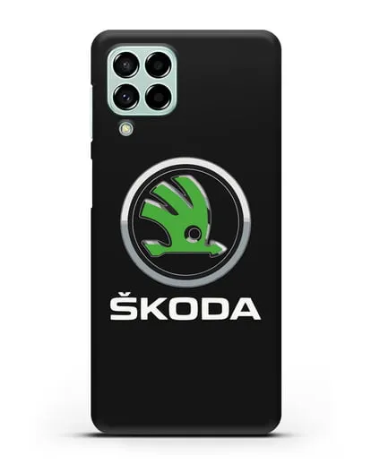 Чехол с логотипом Skoda силиконовый для Samsung Galaxy M53 [SM-M536]