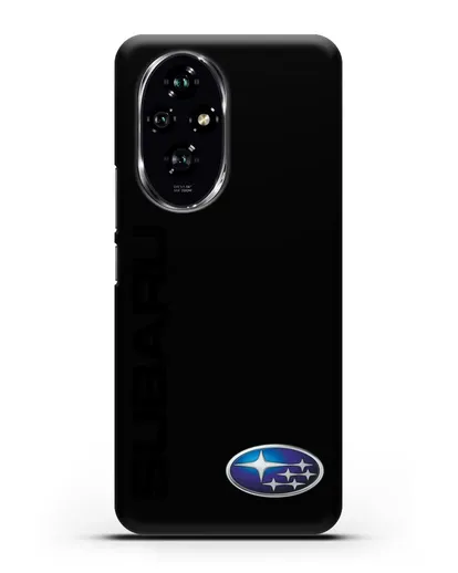 Чехол с надписью Subaru и логотипом силиконовый для Honor 200