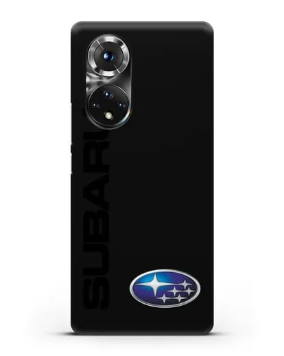 Чехол с надписью Subaru и логотипом силиконовый для Honor 50