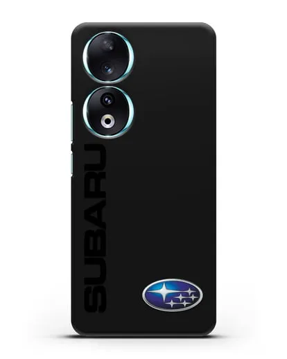 Чехол с надписью Subaru и логотипом силиконовый для Honor 90