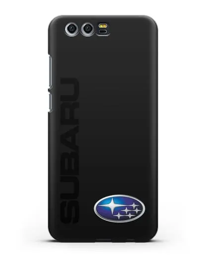 Чехол с надписью Subaru и логотипом силиконовый для Honor 9