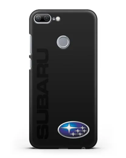 Чехол с надписью Subaru и логотипом силиконовый для Honor 9 Lite
