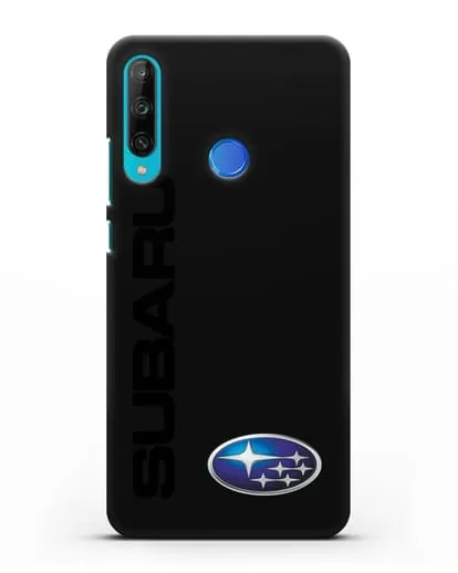 Чехол с надписью Subaru и логотипом силиконовый для Honor 9C