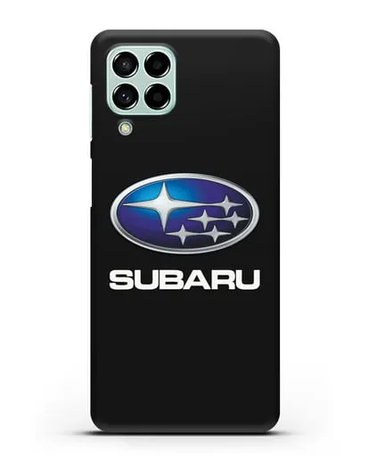 Чехол с логотипом Subaru силиконовый для Samsung Galaxy M53 [SM-M536]