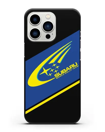 Чехол с логотипом Subaru World Rally Team силиконовый для iPhone 13 Pro