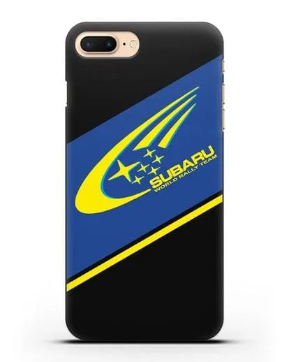 Чехол с логотипом Subaru World Rally Team силиконовый для iPhone 7 Plus