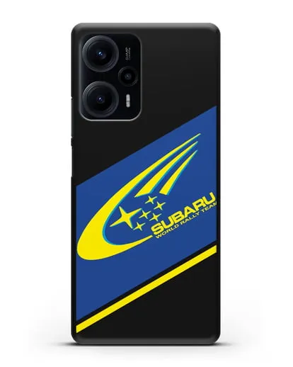 Чехол с логотипом Subaru World Rally Team силиконовый для Xiaomi Poco F5