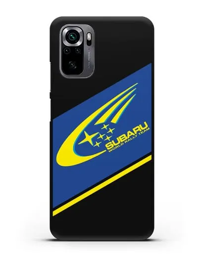 Чехол с логотипом Subaru World Rally Team силиконовый для Xiaomi Poco M5s