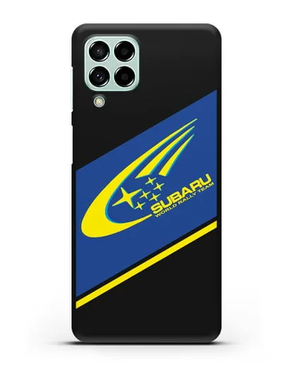 Чехол с логотипом Subaru World Rally Team силиконовый для Samsung Galaxy M53 [SM-M536]