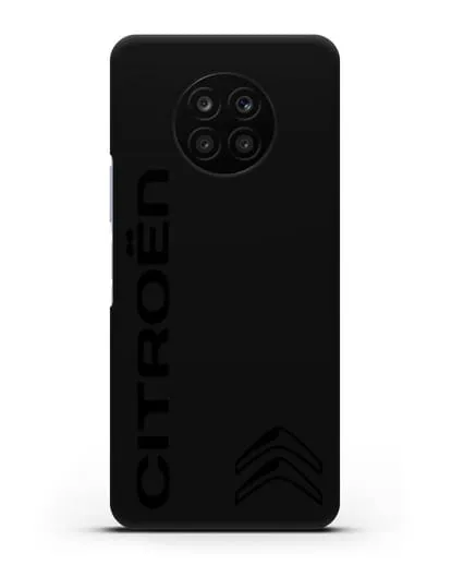 Чехол с надписью Citroen и логотипом силиконовый для Honor 50 lite