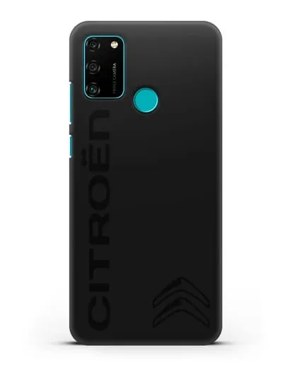 Чехол с надписью Citroen и логотипом силиконовый для Honor 9A