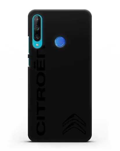 Чехол с надписью Citroen и логотипом силиконовый для Honor 9C