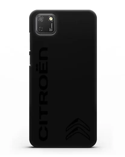 Чехол с надписью Citroen и логотипом силиконовый для Honor 9S