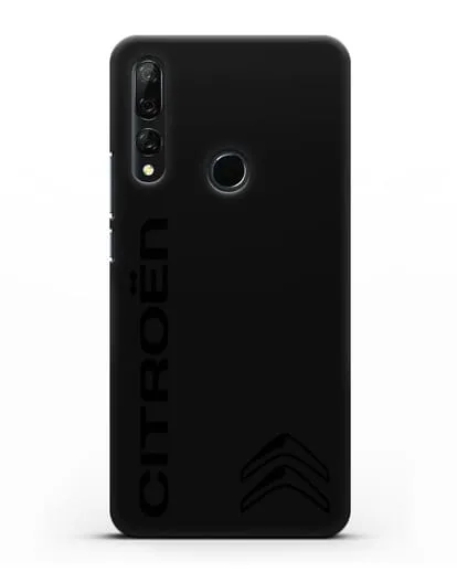 Чехол с надписью Citroen и логотипом силиконовый для Honor 9X