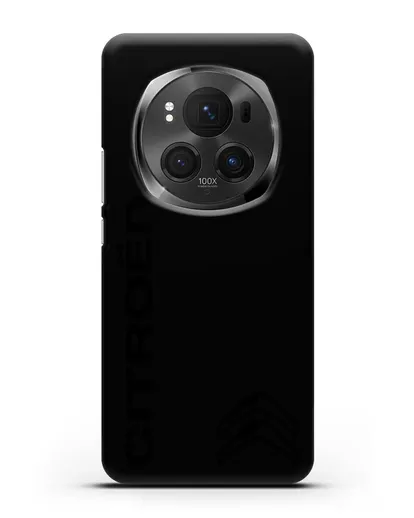 Чехол с надписью Citroen и логотипом силиконовый для Honor Magic 6 Pro