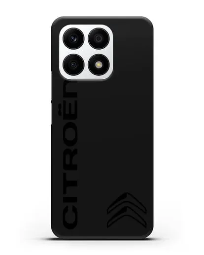 Чехол с надписью Citroen и логотипом силиконовый для Honor X8a