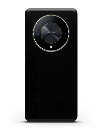 Чехол с надписью Citroen и логотипом силиконовый для Honor X9b