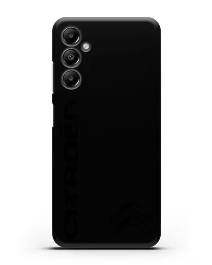Чехол с надписью Citroen и логотипом силиконовый для Samsung Galaxy A05s [SM-A057]