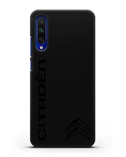 Чехол с надписью Citroen и логотипом силиконовый для Xiaomi Mi A3