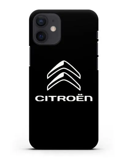 Чехол с логотипом Citroen силиконовый для iPhone 12 mini