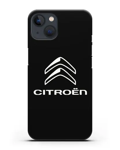 Чехол с логотипом Citroen силиконовый для iPhone 13