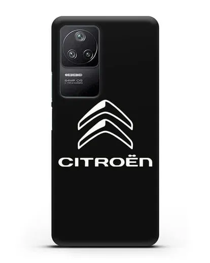 Чехол с логотипом Citroen силиконовый для Xiaomi Poco F4