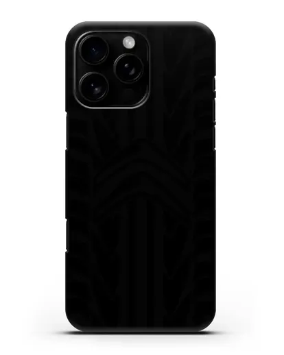 Чехол c эмблемой Citroen с протектором шин силиконовый для iPhone 16 Pro Max