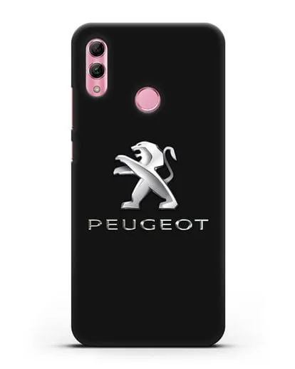 Чехол с логотипом Peugeot силиконовый для Honor 10 Lite