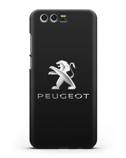 Чехол с логотипом Peugeot силиконовый для Honor 9