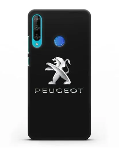 Чехол с логотипом Peugeot силиконовый для Honor 9C