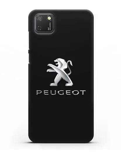 Чехол с логотипом Peugeot силиконовый для Honor 9S