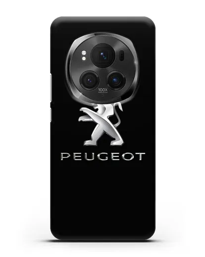 Чехол с логотипом Peugeot силиконовый для Honor Magic 6 Pro