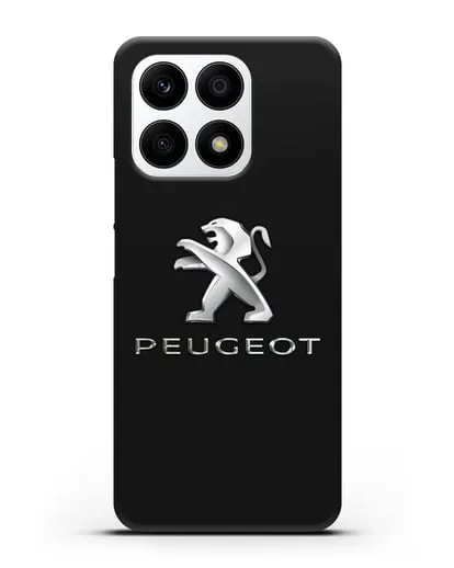 Чехол с логотипом Peugeot силиконовый для Honor X8a