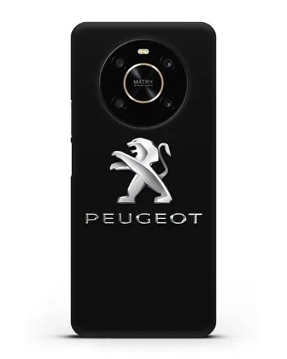 Чехол с логотипом Peugeot силиконовый для Honor X9