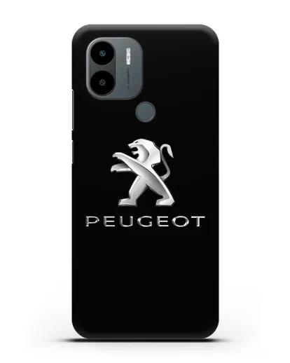 Чехол с логотипом Peugeot силиконовый для Xiaomi Poco C51