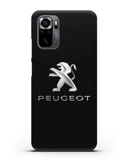 Чехол с логотипом Peugeot силиконовый для Xiaomi Poco M5s