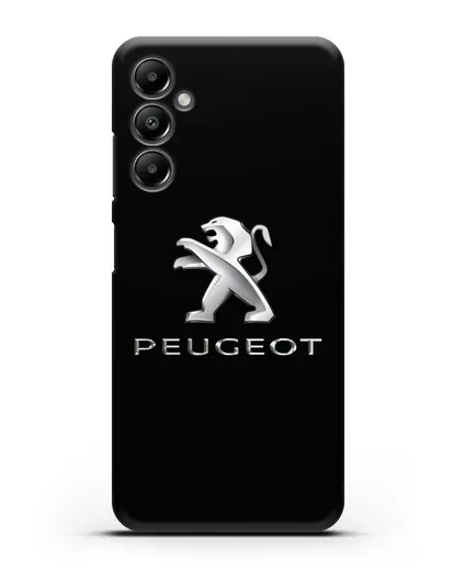 Чехол с логотипом Peugeot силиконовый для Samsung Galaxy A05s [SM-A057]