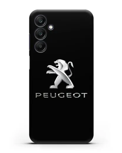 Чехол с логотипом Peugeot силиконовый для Samsung Galaxy A15 [SM-A155]