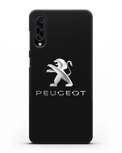 Чехол с логотипом Peugeot силиконовый для Samsung Galaxy A70s [SM-A707F]