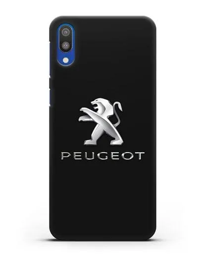 Чехол с логотипом Peugeot силиконовый для Samsung Galaxy M10 [SM-M105F]