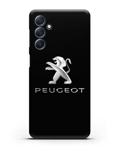 Чехол с логотипом Peugeot силиконовый для Samsung Galaxy M54 [SM-M546]