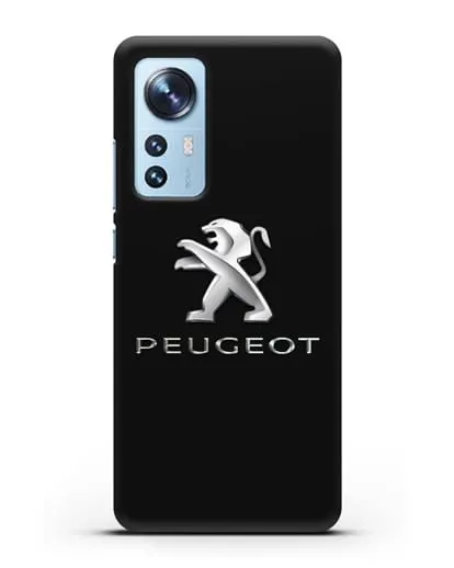 Чехол с логотипом Peugeot силиконовый для Xiaomi 12 Pro