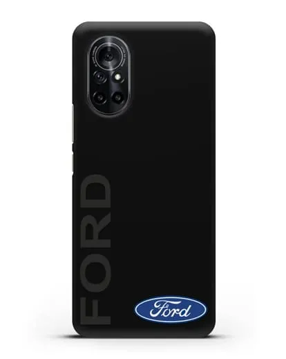 Чехол с надписью Ford и логотипом силиконовый для Huawei Nova 8