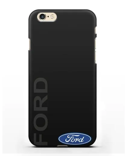 Чехол с надписью Ford и логотипом силиконовый для iPhone 6