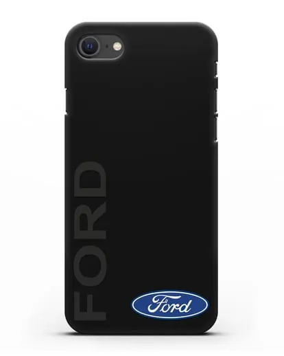 Чехол с надписью Ford и логотипом силиконовый для iPhone SE 2020