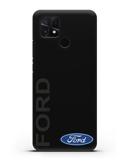 Чехол с надписью Ford и логотипом силиконовый для Xiaomi Poco C40